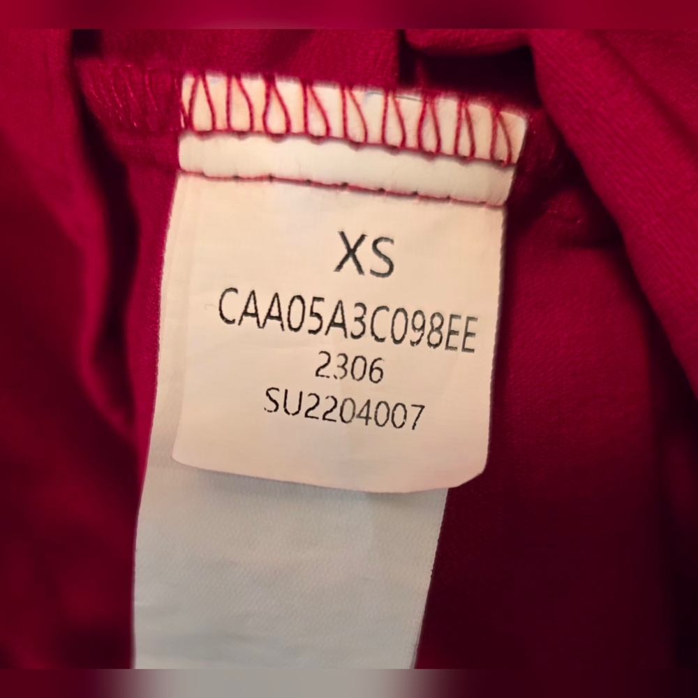 NWOT Cupshe Red Mini Dress XS - Picture 3 of 7